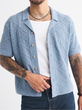 Abercrombie Sweater Button Down